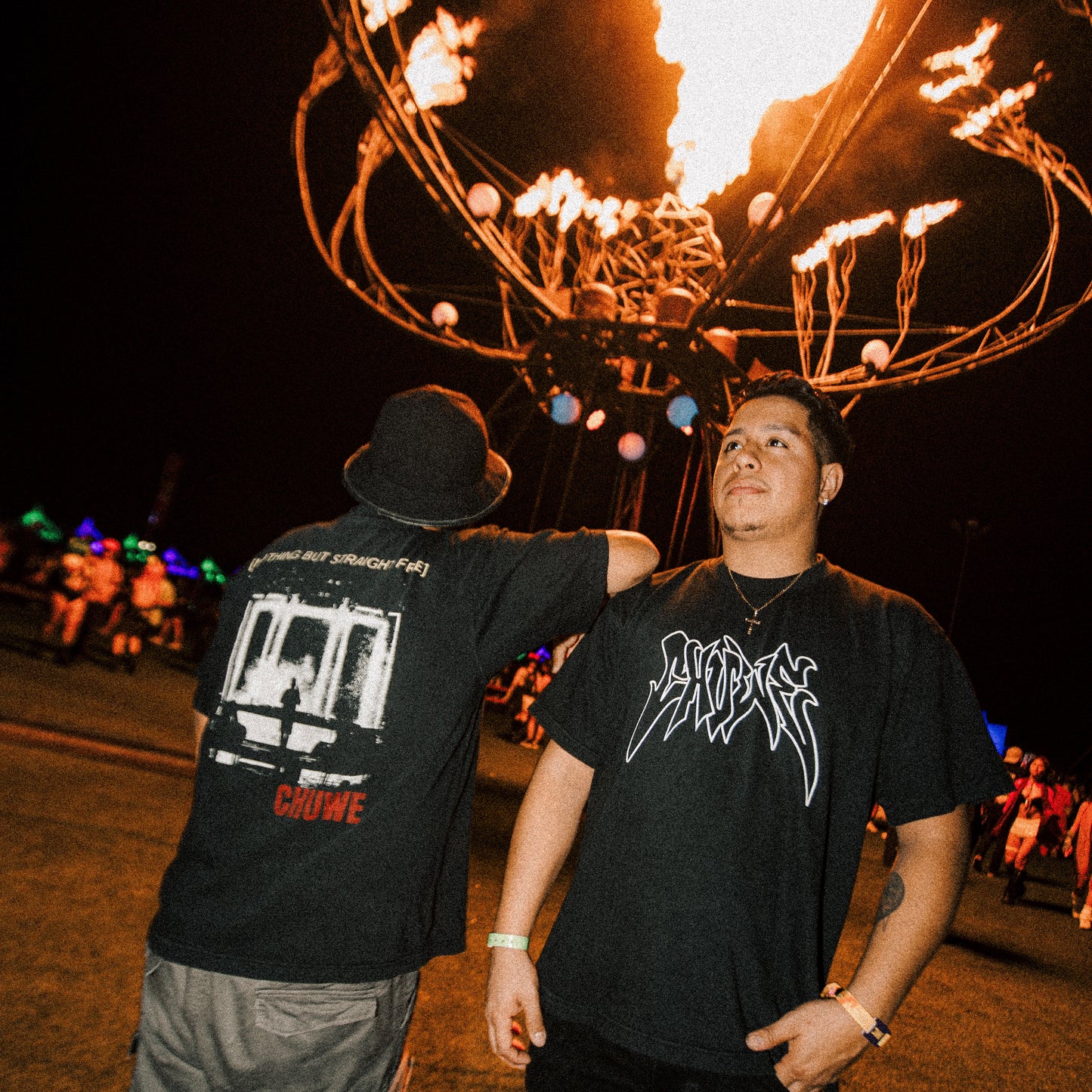 Chuwe "Nothing But Straight Fire" T-Shirt By ARTISNYC